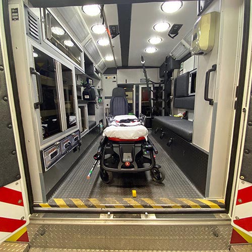 Munhall Area Prehospital Services ambulance